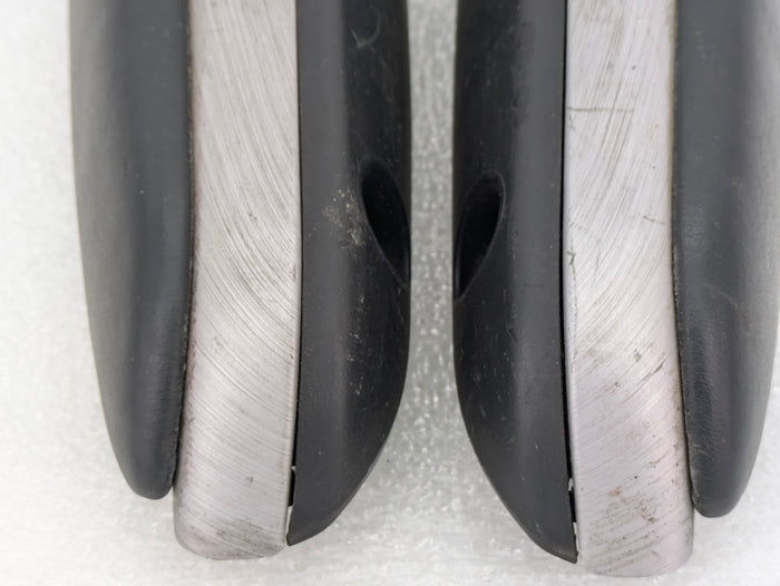 BMW E46 M3 330ci 328ci 325ci 323ci Coupe/Convertible Rear Panel Armrest Brushed Aluminum Trim Set 8241211/8241212