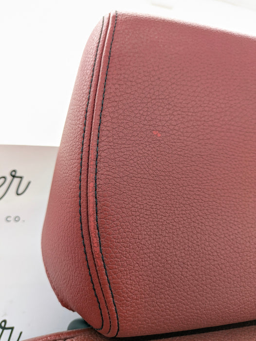 BMW F22 228xi M235xi 230xi M240xi M Sport Coral Red Dakota Leather Interior Seat & Door Panel Set *NOTE*