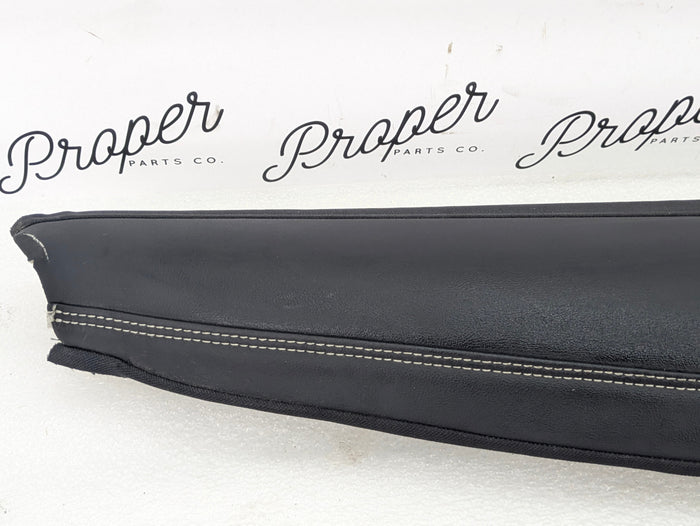 2021 Volvo V60 T6 R-Design Right/Passenger Side Rear Black Leather Seat Bolster 31467788