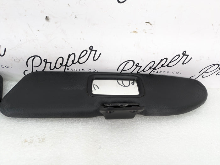 BMW Z3 M Roadster Black Left/Right Sun Visor Set 51168410185/51168410186