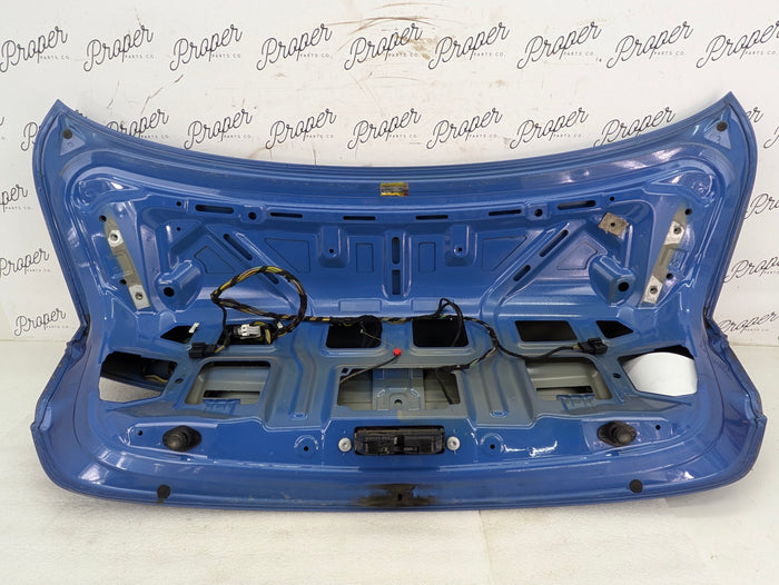BMW F32 435xi 440xi 430xi 428xi Trunk Lid W/Camera & Wiring Harness Estoril Blue (B45) 41007381193