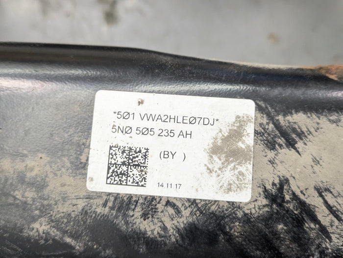 2015-2018 Audi 8U Q3 Rear Suspension Subframe Crossmember 5N0505235AH
