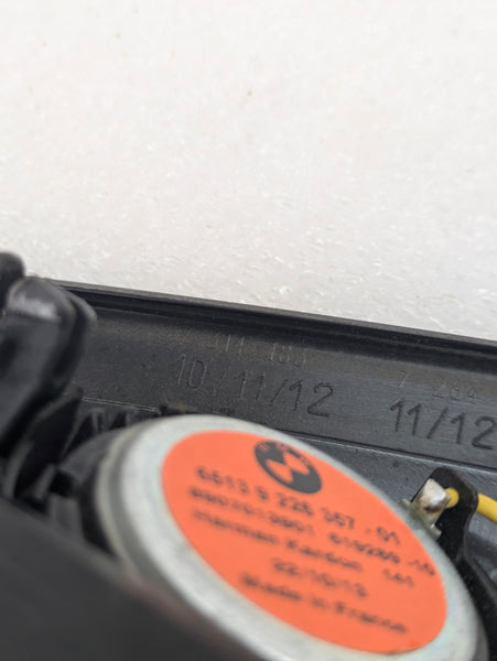 BMW F32 F33 F36 435xi 428xi 440xi 430xi Harman Kardon Left Door Tweeter W/Trim 9226357/7314183 *DAMAGED*