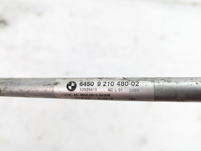 BMW E92 E90 E93 335i 335xi E82 E88 135i N55 AC Compressor To Condenser Pressure Hose Line 9210480