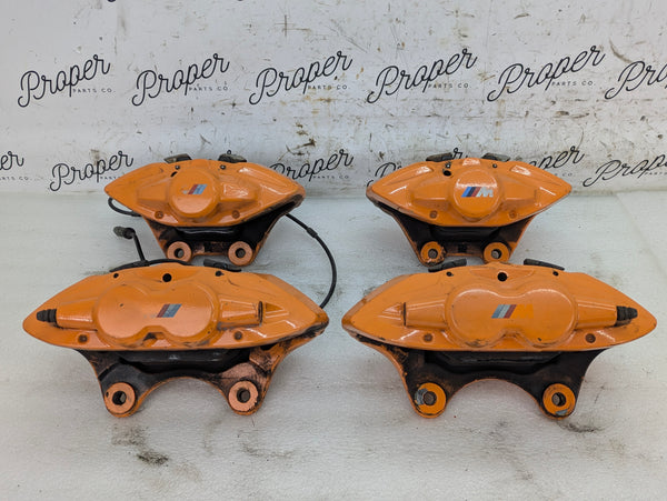 BMW F30 F31 F32 F33 F36 340 440 435 335 M sport Orange Brembo Brake Caliper Set Front & Rear