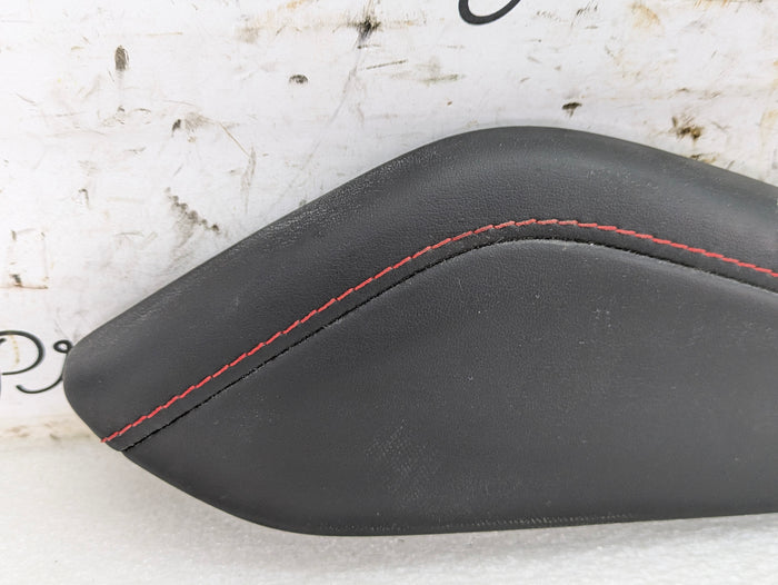 2018 Chevrolet 6th Gen Camaro 2SS Left/Driver Side Black Leather/Red Stitching Knee Pad *DAMAGED*