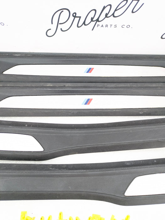 BMW F30 F31 335xi 340xi 328xi 330xi 320i M Sport Front/Rear Left/Right Door Sill Trim Set 8051037/8054234/8054233