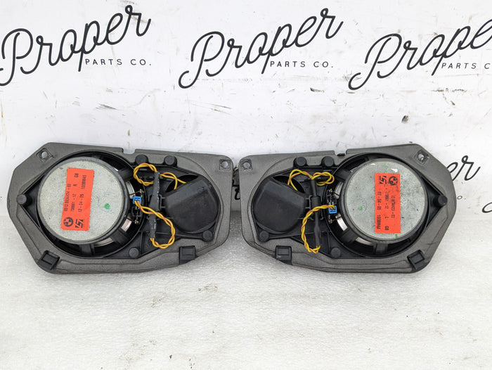 BMW E61 530xi 525xi 550i Wagon Logic 7 Door Loudspeaker Set 6934424/6934423