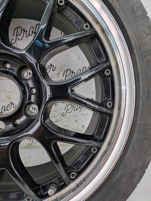 Honda AP1 AP2 S2000 ASA Revolution Wheels Staggered Full Set Rims 17X7/17X8 *Note*