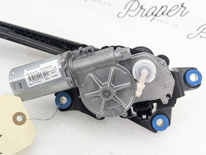 2021 Volvo V60 T6 R-Design Rear Window Windshield Wiper Motor & Arm 32229252