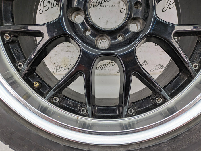 Honda AP1 AP2 S2000 ASA Revolution Wheels Staggered Full Set Rims 17X7/17X8 *Note*