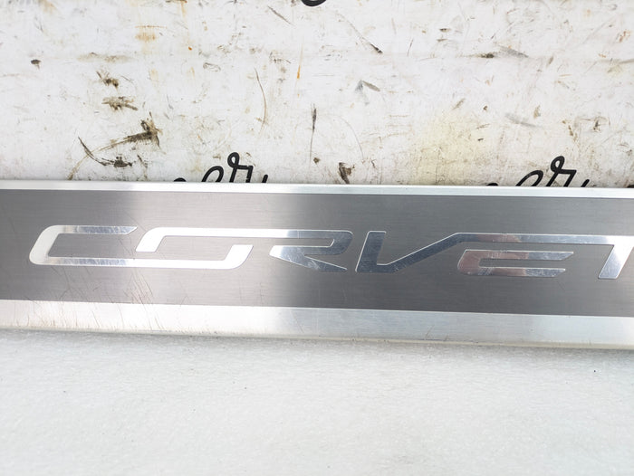 Chevrolet C7 Corvette Stingray Z51 Right/Left Side Door Sill Trim Scuff Plate 22789326