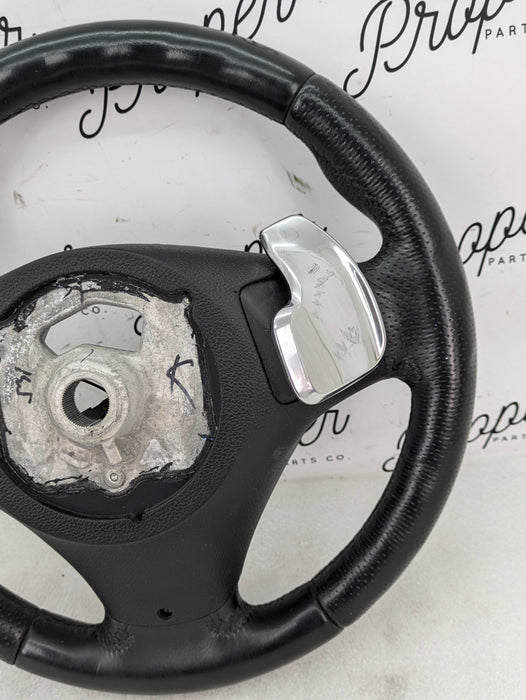 BMW E90 E91 E92 E93 335i 335iS M Sport Steering Wheel & Steptronic Paddle Shifters 7844017