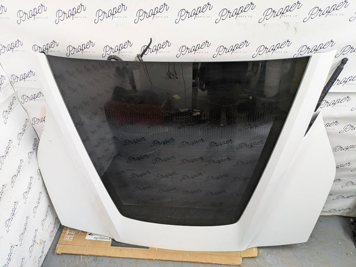 Chevrolet C7 Corvette Stingray Rear Hatch Trunk Lid Arctic White (G8G/U9567) *DAMAGED*