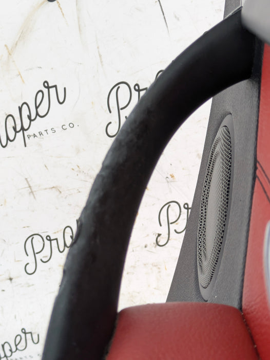 BMW F30 335xi M Sport Complete Red Interior Swap Kit Set Leather Coral Red Door Cards & Seats