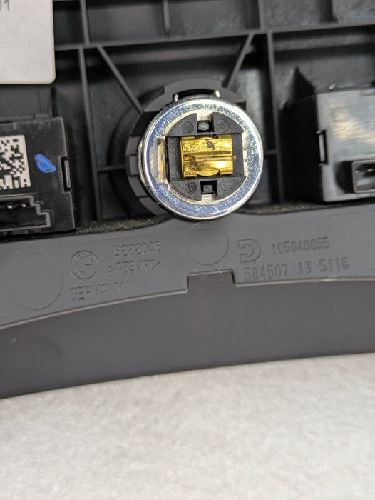 BMW F30 340xi Msport Rear Center Console Vent Trim & Heated Seat Switch 9222046/9384805/9207330