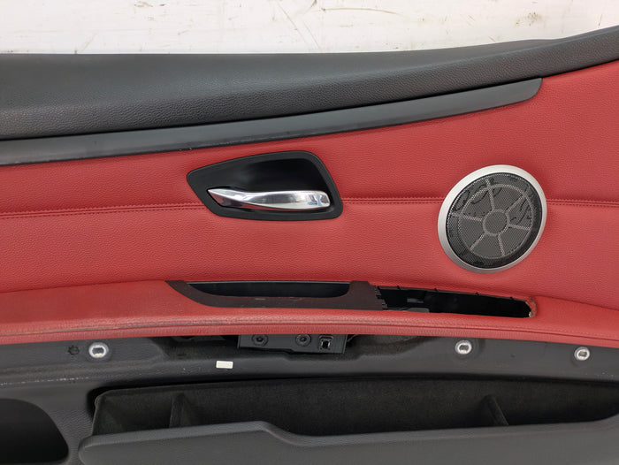 BMW E92 M Sport Interior Seats Set Coral Red Leather 8695884/6970729/6970730/9168956/6962584/7119846/7119815