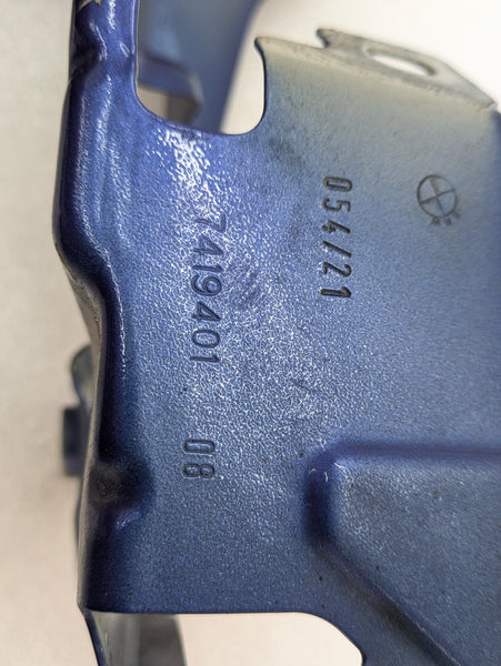 BMW G20 330ix M340ix 330ex Front Left/Driver Side Fender Support Bracket Mount Set Portimao Blue Metallic (C31) 7419403/7419405/7419401