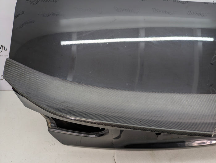 BMW F30 335xi M3 340i 330i 328i 320i Trunk Lid & Spoiler Black Sapphire Metallic (475) 41007288757 *NOTE*
