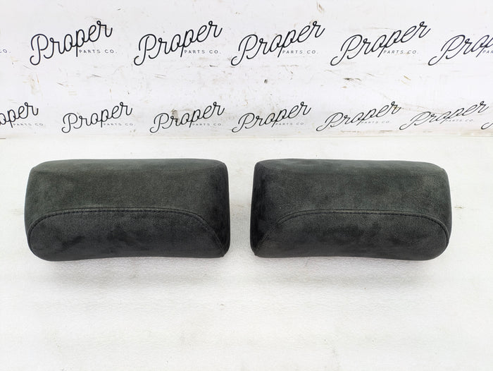 BMW E46 330i 328i 325i 323i ZHP M Sport Sedan Rear Split Folding Seats Complete Set Alcantara Cloth Laser