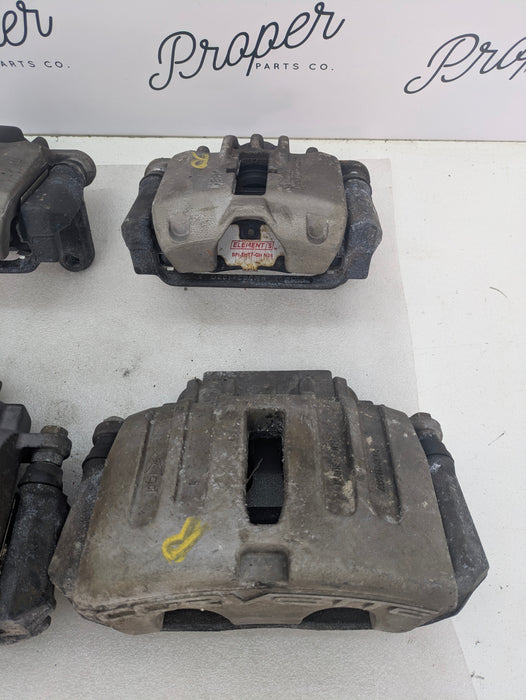 2007 Chevrolet C6 Corvette Complete PBR Front & Rear Brake Caliper Set
