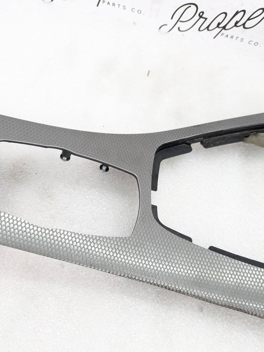 BMW E92 E93 M3 335is Coupe/Convertible Dark Glacier Silver Interior Dash Center Console Trim Set