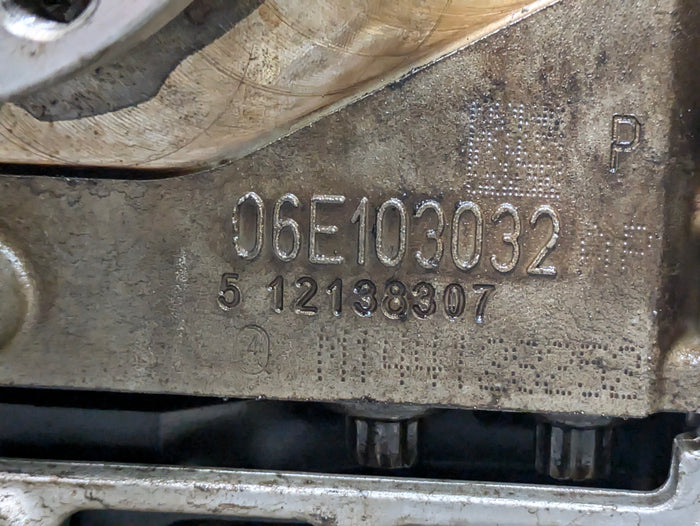 Audi B8/8K S4 CGXC 3.0L V6 Supercharged Short Block Engine *NOTE*