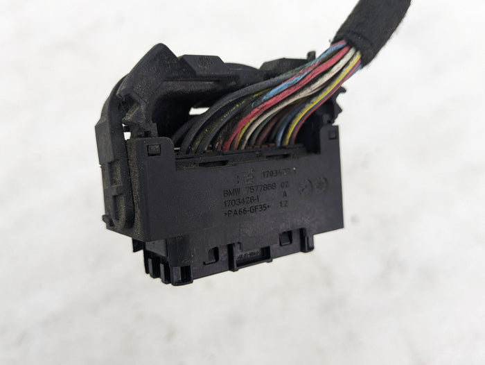 BMW E92 E90 E93 335i N55 Engine ECU to Chassis Pig Tail Harness Plug 7577868