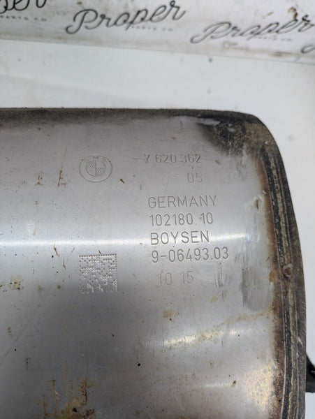 BMW F22 F23 228xi 228i Exhaust System Muffler W/Exhaust Flap Actuator 7620362