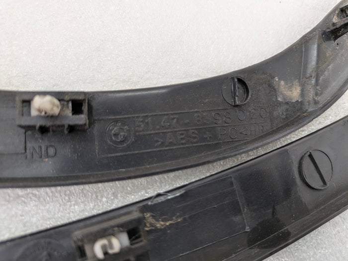 BMW BMW Z3 M Roadster/M Coupe Left & Right Door Jamb Trim Pair 8398020/8398019