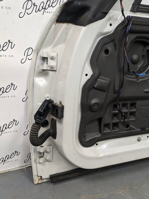 BMW E92 E93 335xi 328xi M3 Passenger Side Door Mineral White 3 (A96)