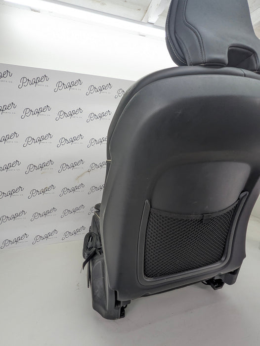 2021 Volvo V60 T6 R-Design Front Left/Driver Side Black Leather Heated Seat *DAMAGED*