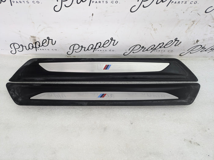 BMW F30 F31 F34 F36 M Sport Front Door Sill Trim Set 8051037