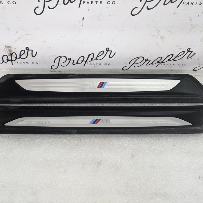 BMW F30 F31 F34 F36 M Sport Front Door Sill Trim Set 8051037