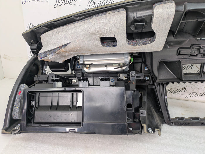 BMW E92 E91 E90 335xi 330xi 328xi 325xi 323i M3 Black Non-iDrive/Non-Navigation/Single Scoop Dashboard & Airbag 7143779