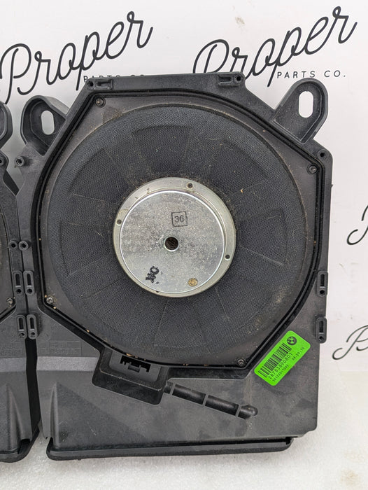 BMW E92 E90 E91 E93 M3 335i 328i Left/Right Individual Audio Subwoofer Set 7838907/7838908