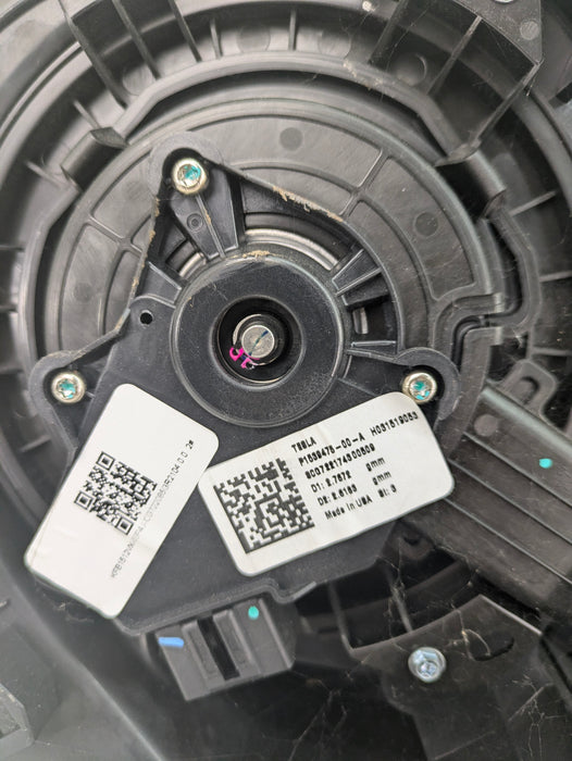 Tesla Model 3 Complete HVAC Box Assembly 1494714-00-H / 1539475-00-A / 1547266-00-D