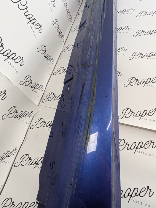 BMW G20 330ix M340ix 330ex M Sport Left/Driver Side Skirt Rocker Cover Panel Portimao Blue Metallic (C31) 8069381/51778099907 *DAMAGED*