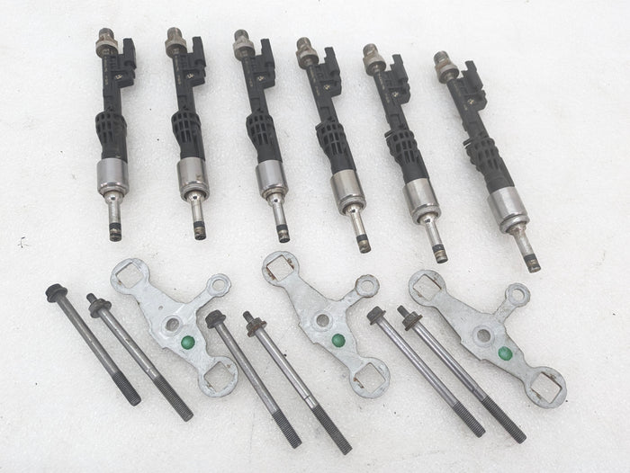 BMW E82 E88 E90 E92 E93 135 335xi N55 High Pressure Fuel Injectors Set of 6 7597870