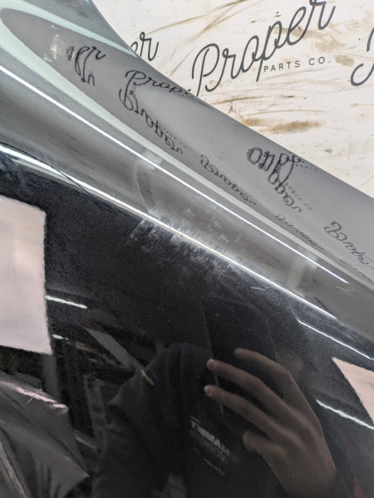 BMW G22 430 440 Front Right Side Passenger Fender Black Sapphire Metallic (475) *Damage*