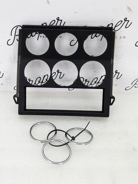 BMW Z3 M Center Console Dash Gauge Radio Trim Cover Panel Bezel 2491387