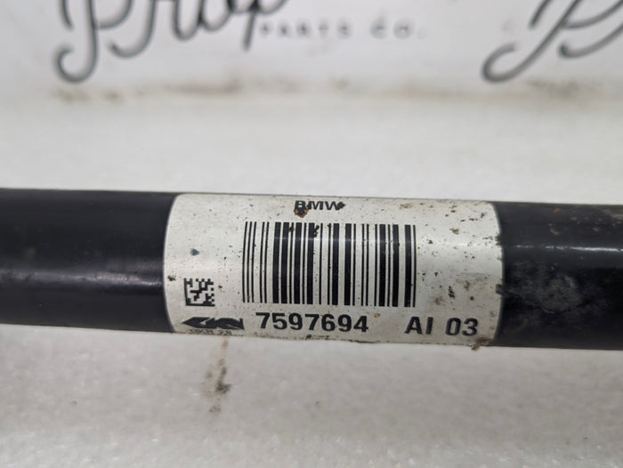 BMW F32 435XI Front Right Axle Shaft Ps 7597694