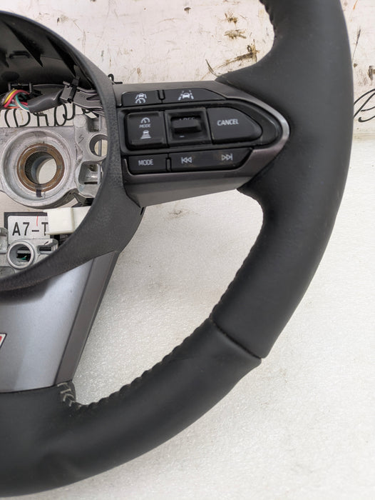 Toyota GZEA14 GR Corolla Manual Transmission Heated Leather Steering Wheel W/Buttons