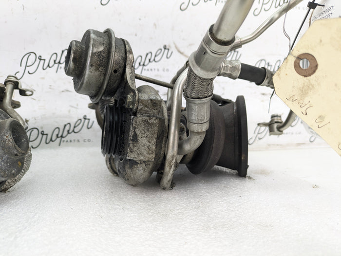 BMW E82 E88 E90 E92 E93 135i 335i N54 Turbo Chargers Exhaust Manifold Pair *CORE* 7583865