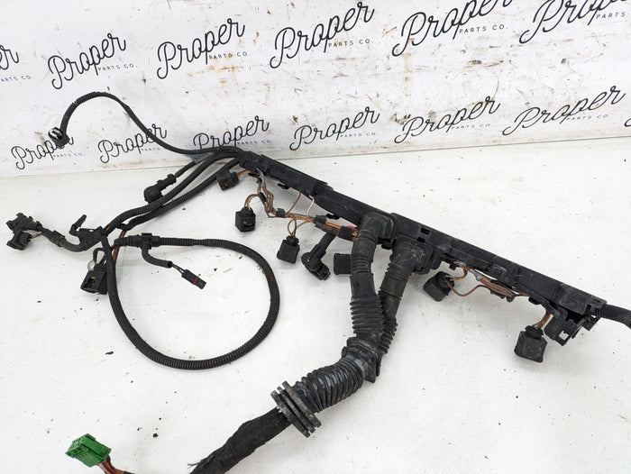 BMW E61 525xi 530xi Fuel Injector Ignition Coil Valve Wiring Harness 7546184