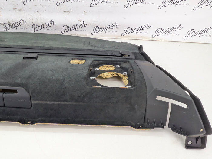 BMW E60 M5 550i 545i Alcantara Schwarz Parcel Shelf & Power Sun Shade 51467897648