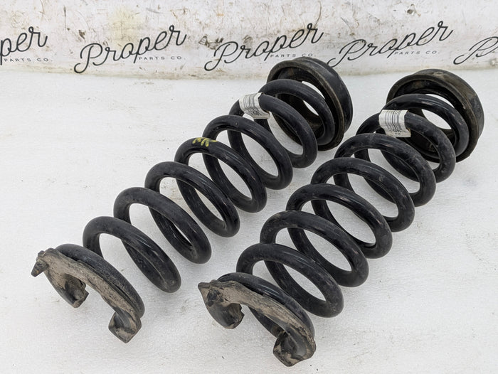 BMW F36 435xI Rear Left/Right Suspension Coil Springs W/Upper & Lower Rubber Pads