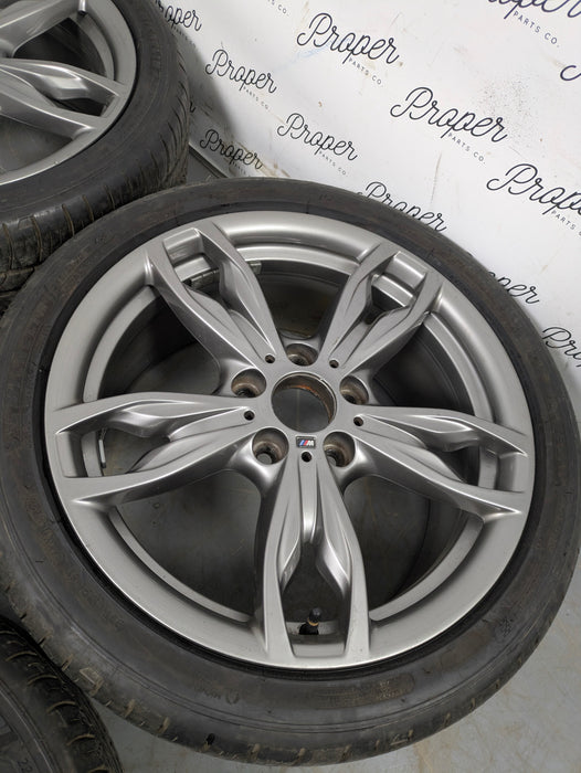 BMW 135i M Sport OEM Staggered Style 436 18 Inch Ferric Wheels/Rims Set Of 4  7845870/7845871