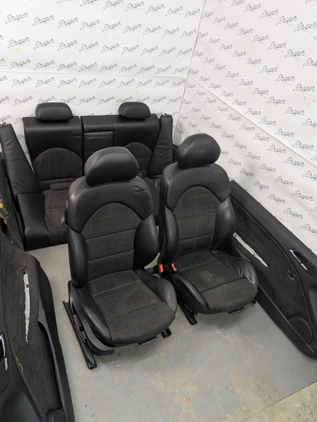 BMW E46 M3 M Texture Interior Swap Kit Door Cards & Seats
