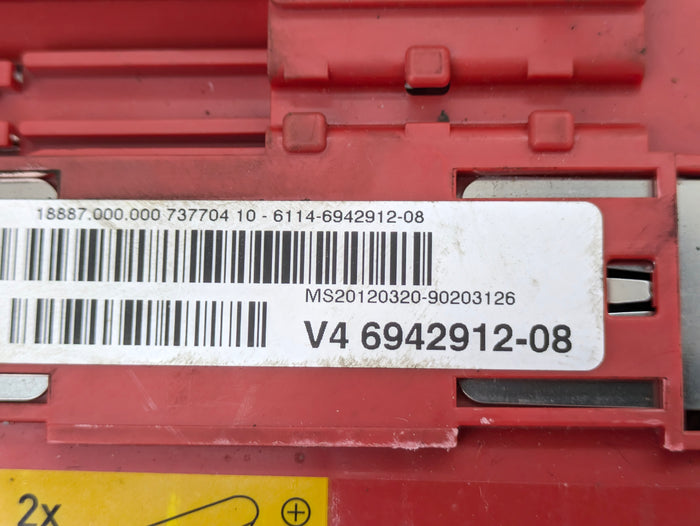 BMW E92 E90 E91 E93 3 Series Battery Power Distribution Junction Box & Positive Cable 9217031/6942912